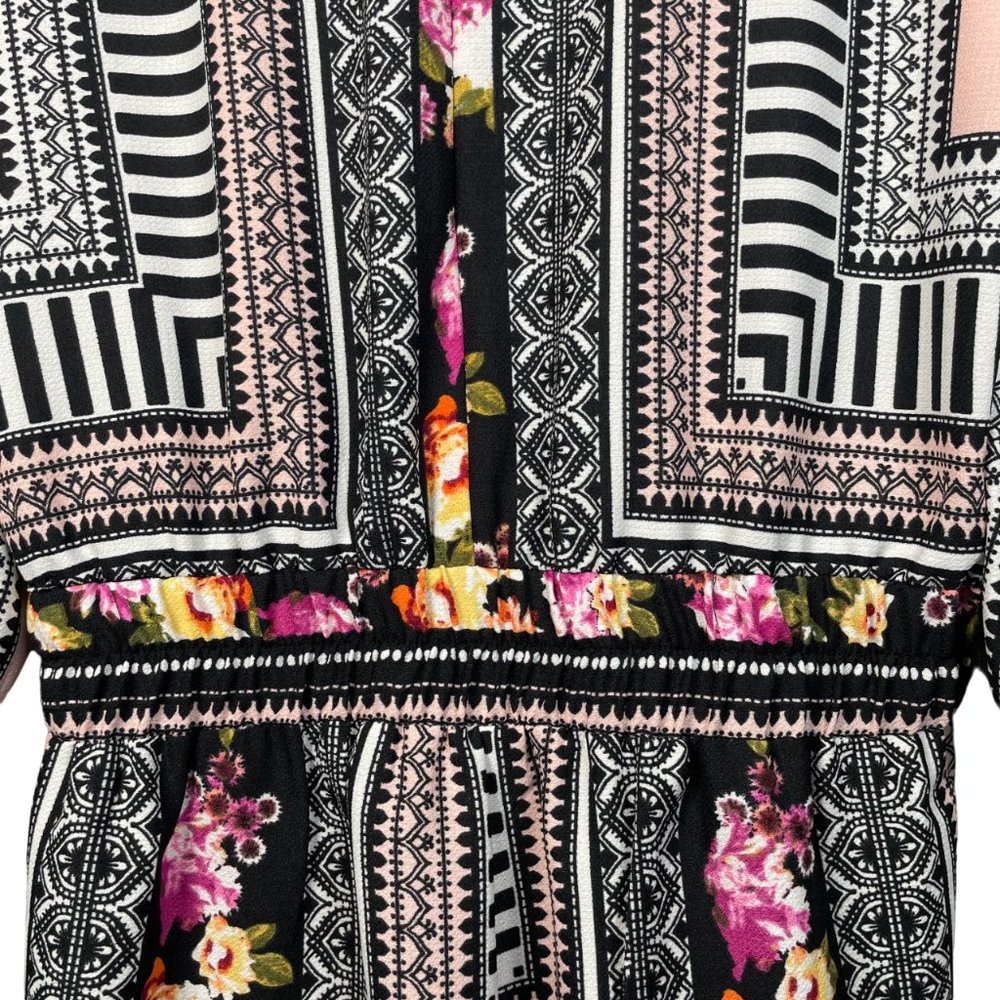 NWOT Bisou Bisou Michele Bohbot 100% Polyester Formal Romper Size M - Picture 7 of 9